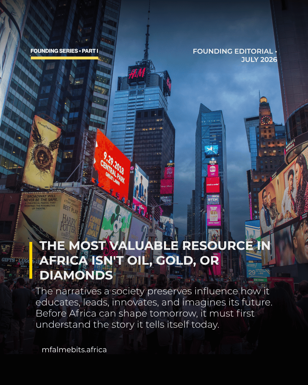 The Most Valuable Resource in Africa | MfalmeBits Review